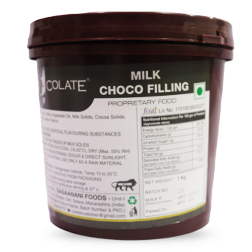 Colate Milk Choco Filling